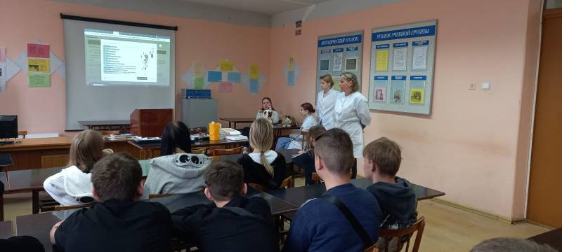 Профориентационная  проба &amp;quot;Введение лекарственных веществ животному&amp;quot; на базе  Вологодского аграрно-экономическоо колледжа.